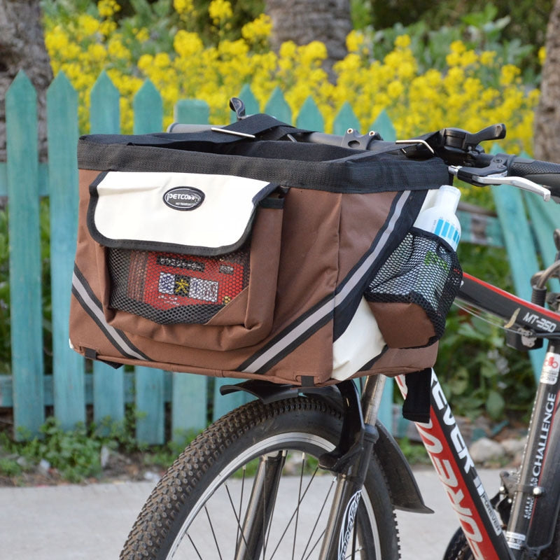 Canasta Bicicleta para Mascotas Gato Perro Pequeño