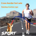 Cinturón de fitness, cuerda de nailon para perros, productos deportivos para mascotas, cuerda de tracción refleja para correr para perros