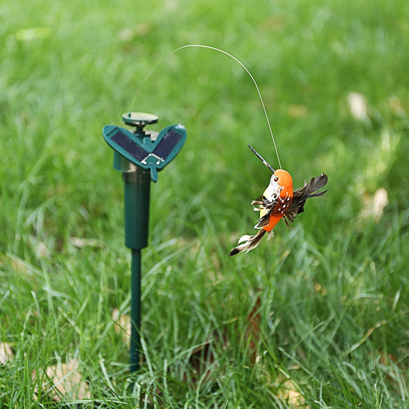 Estaca Solar Colibrí 40cm - Iluminación Jardín — imagen 1