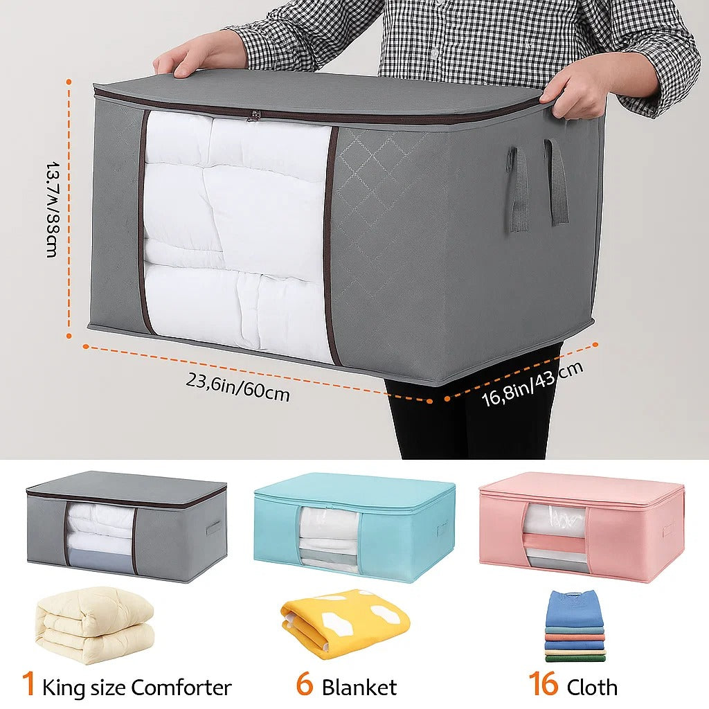 Organizador de Ropa Ahorra Espacio - Colores Variados — imagen 1