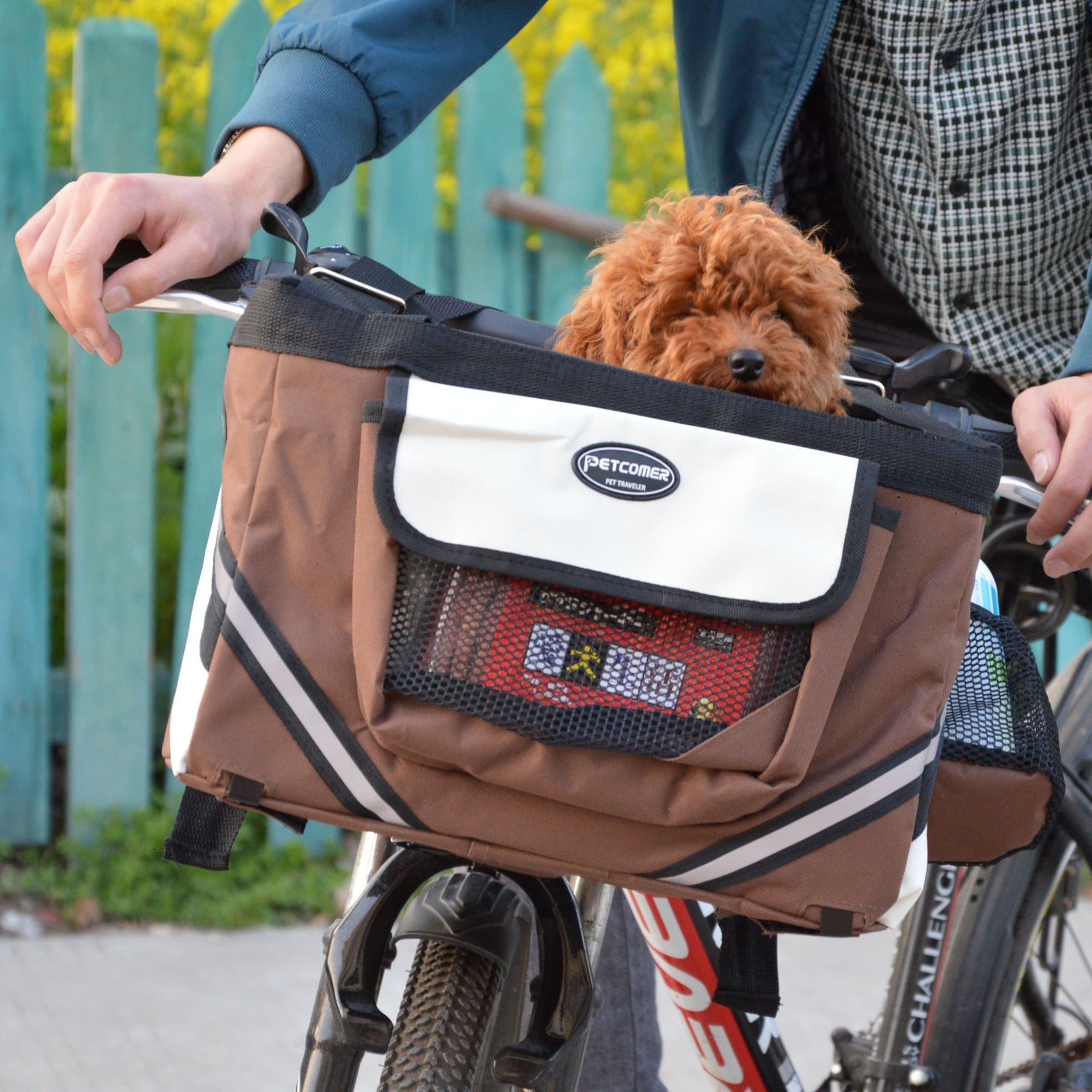 Canasta Bicicleta para Mascotas Gato Perro Pequeño