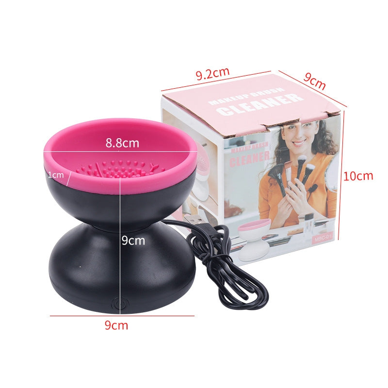 Limpiador Eléctrico Automático para Brochas de Maquillaje USB