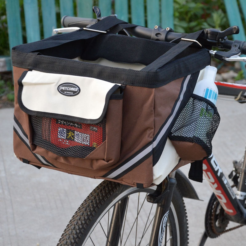 Canasta Bicicleta para Mascotas Gato Perro Pequeño