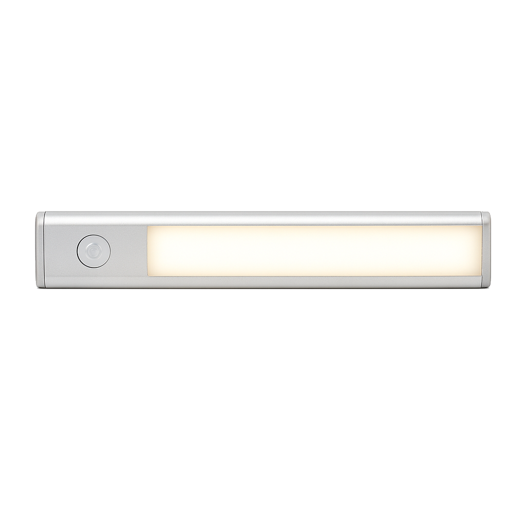 Barra de Luz LED con Sensor de Movimiento y Bateria (Luz Blanca 210mm)