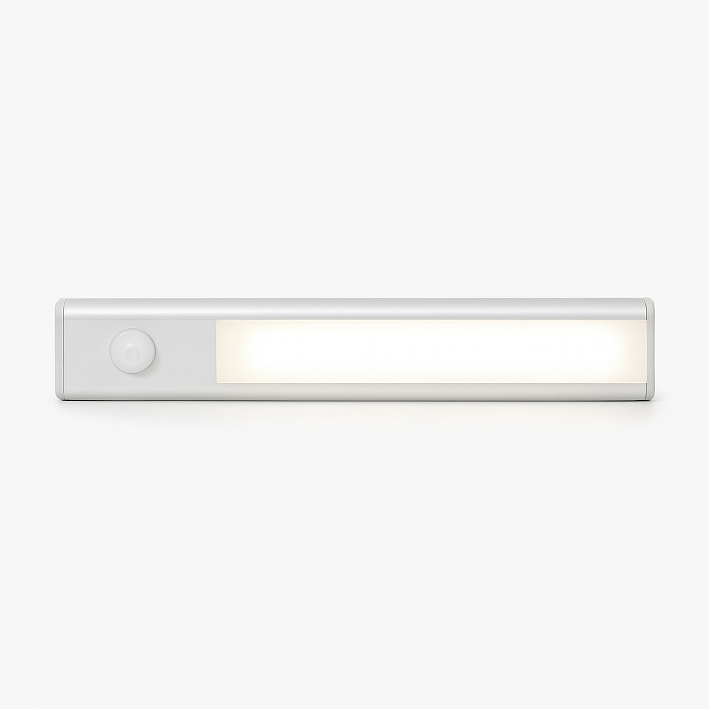 Barra de Luz LED con Sensor de Movimiento y Bateria (Luz Blanca 210mm)